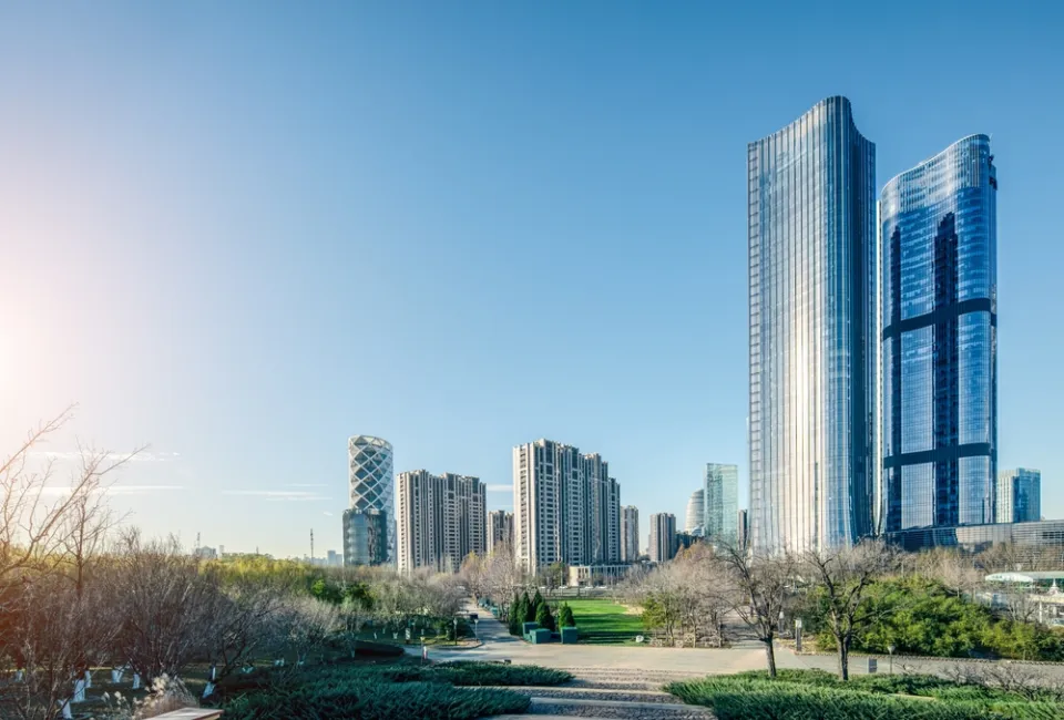 Бизнес-район Чаоян Ванцзин в Пекине — штаб-квартиры корпораций и современная архитектура