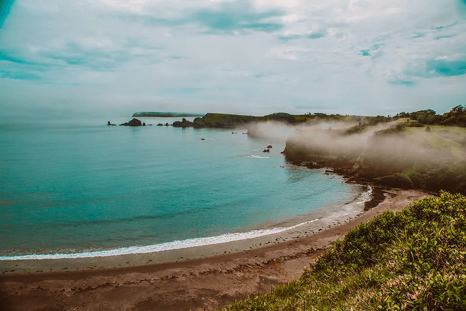 бухта Снежкова Шикотан
