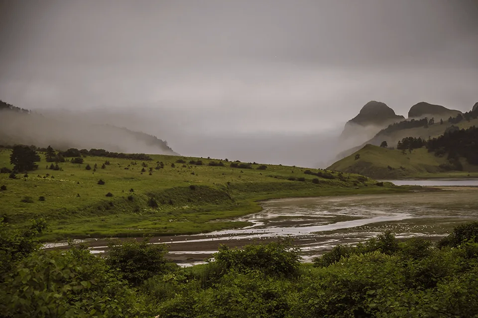 Шикотан бухта Церковная
