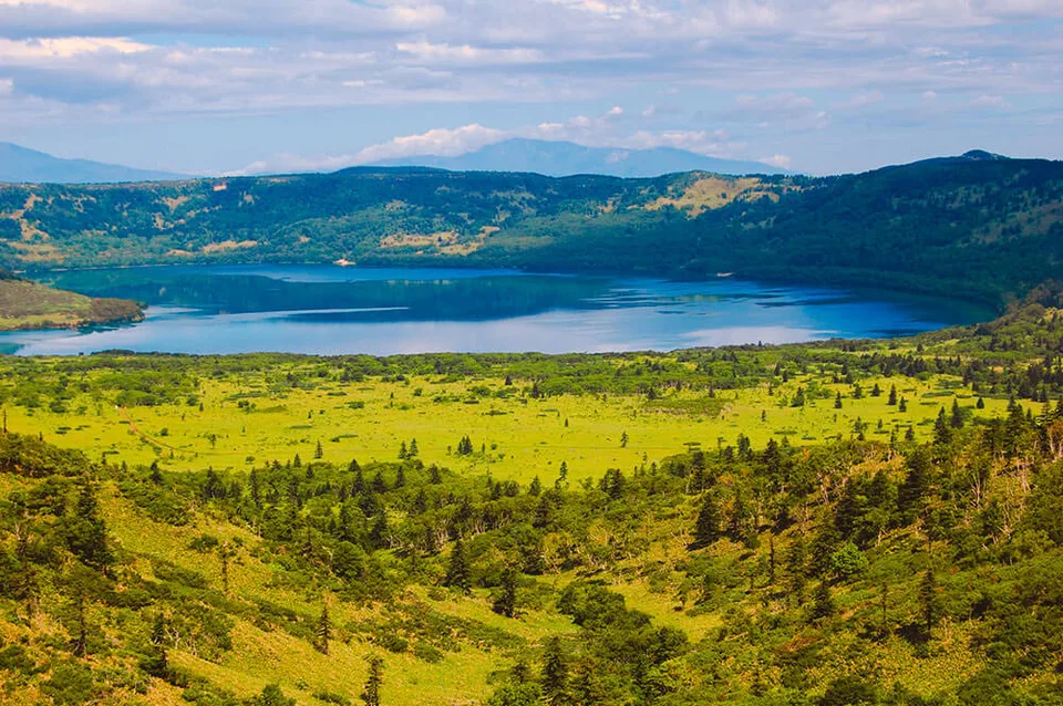 кальдеры вулкана Головина кунашир