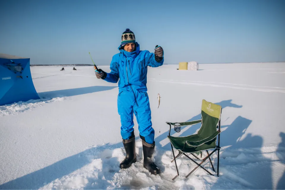 зимняя рыбалка на Сахалине