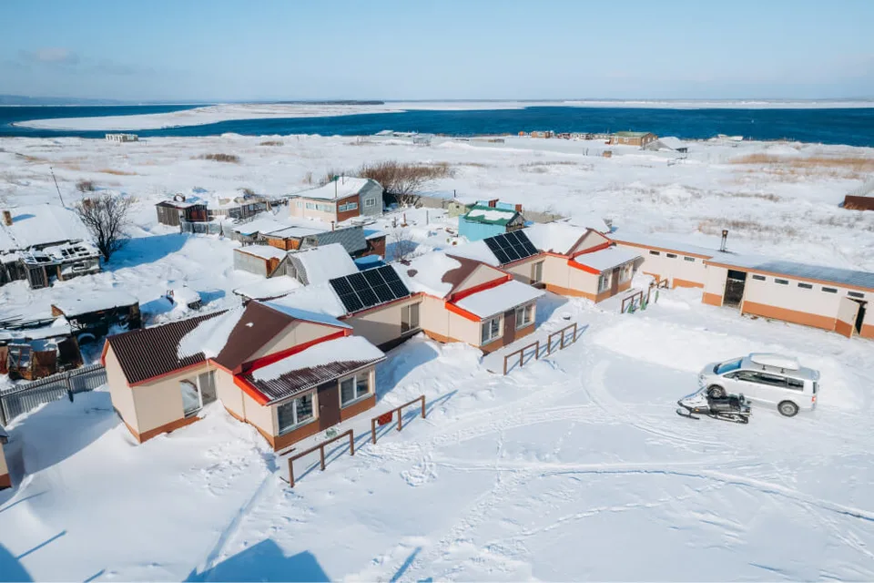база в Муравьево на Сахалине