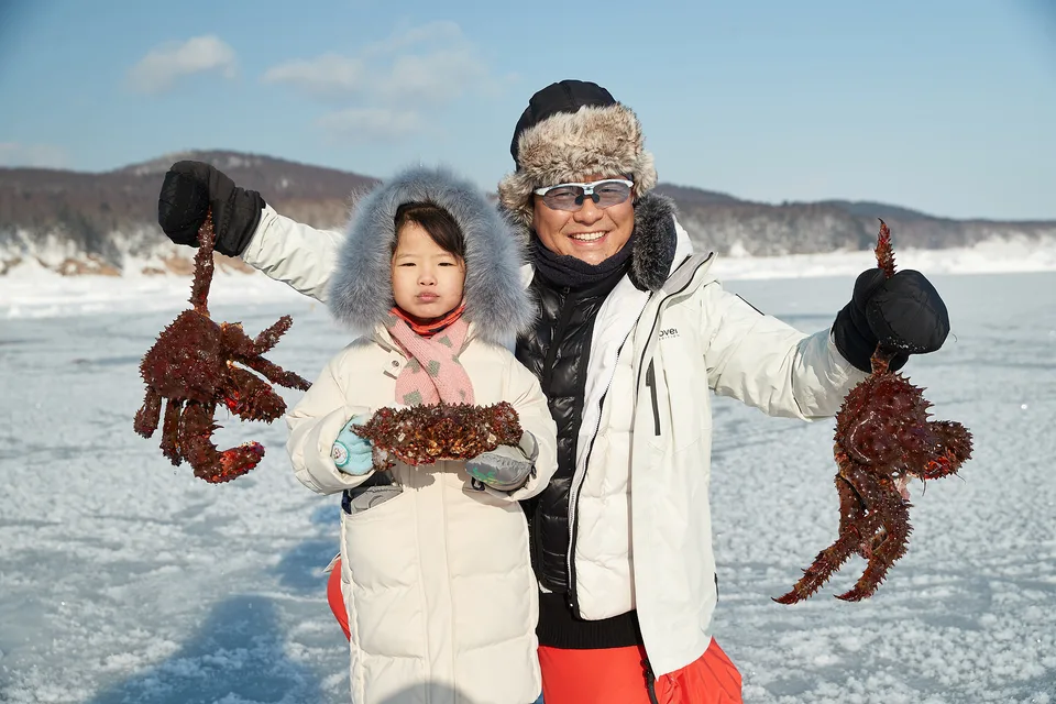 охота на краба