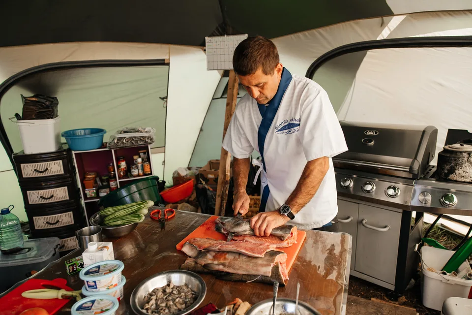 Лагуна  Буссе - гастро-тур на Сахалине — фото 05, экскурсия АМИСТ