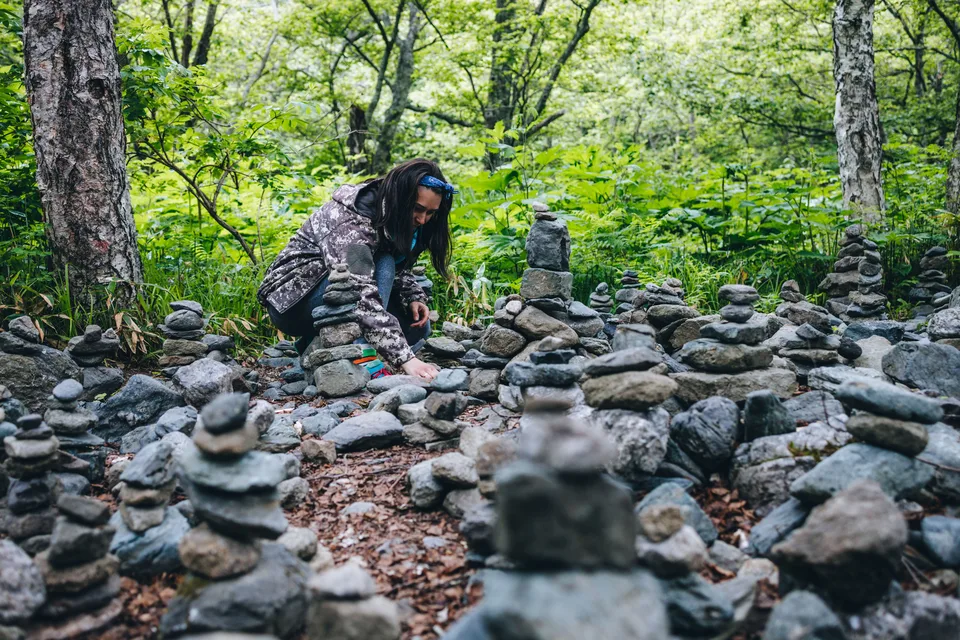 скала Лягушка Сахалин