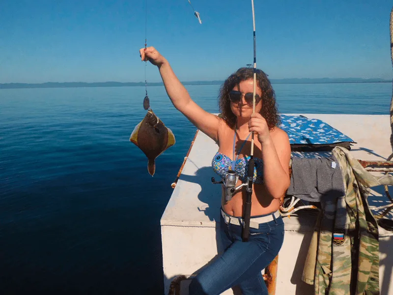 о. Сахалин , морская рыбалка