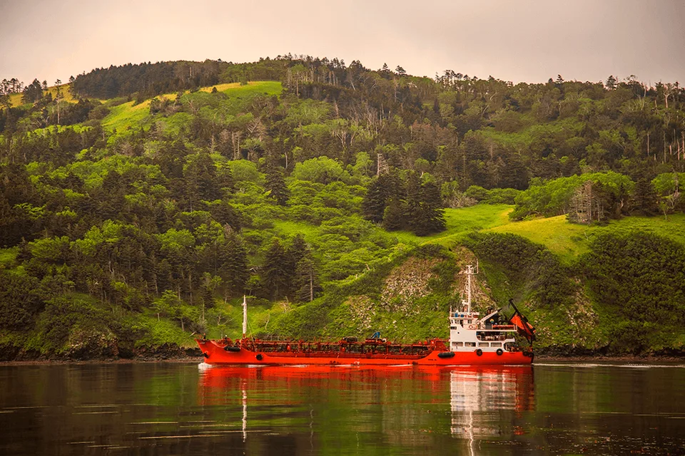 Шикотан бухта Безымянная