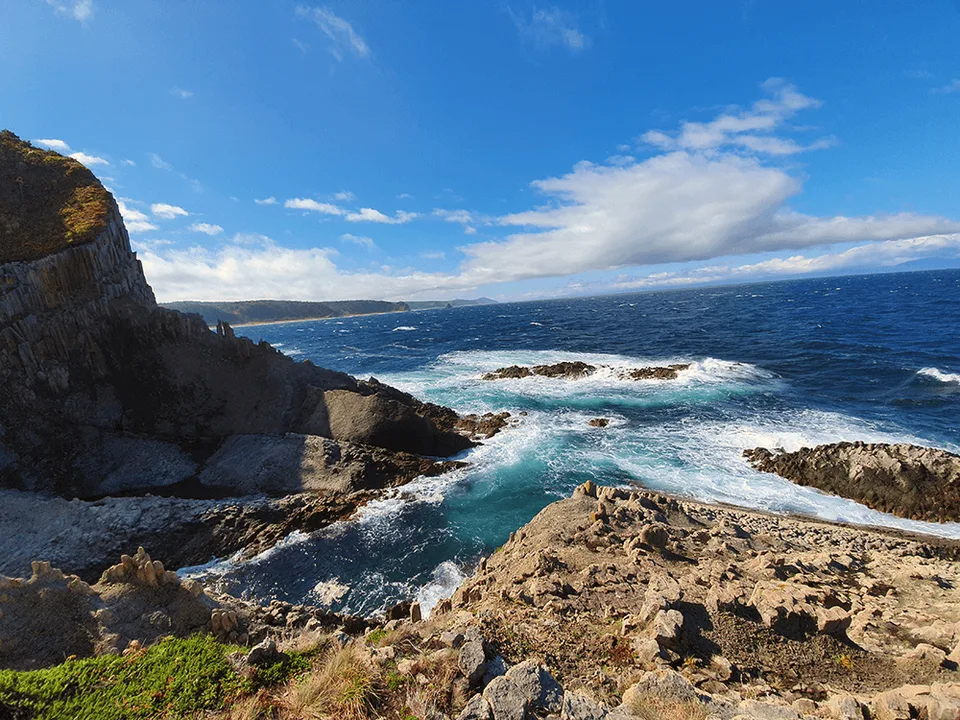 Мыс Столбчатый, Кунашир