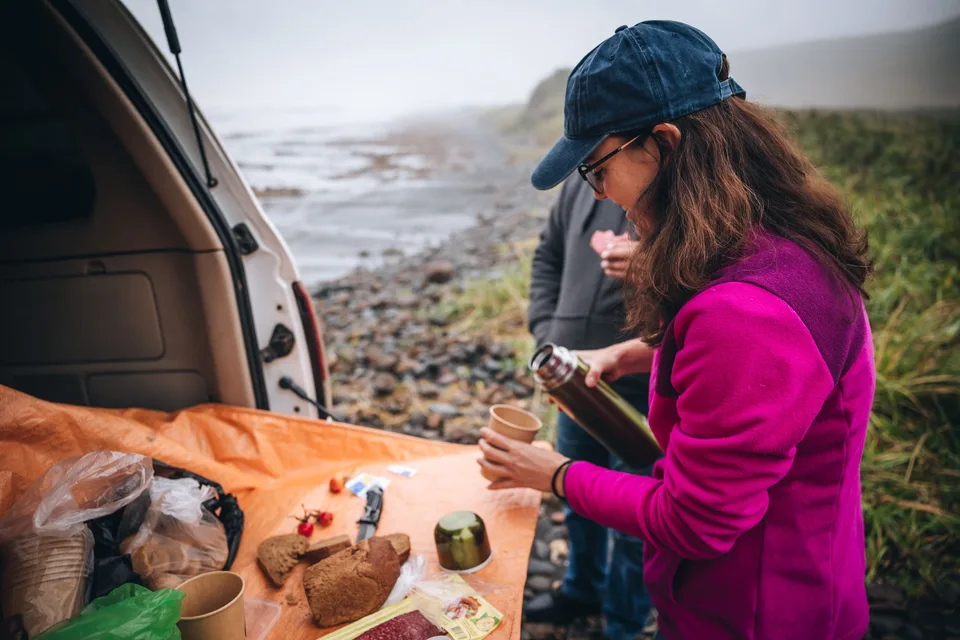 Плато Янкито, термальные источники «Ванночки» - джип-тур на Итурупе — фото 13, экскурсия АМИСТ