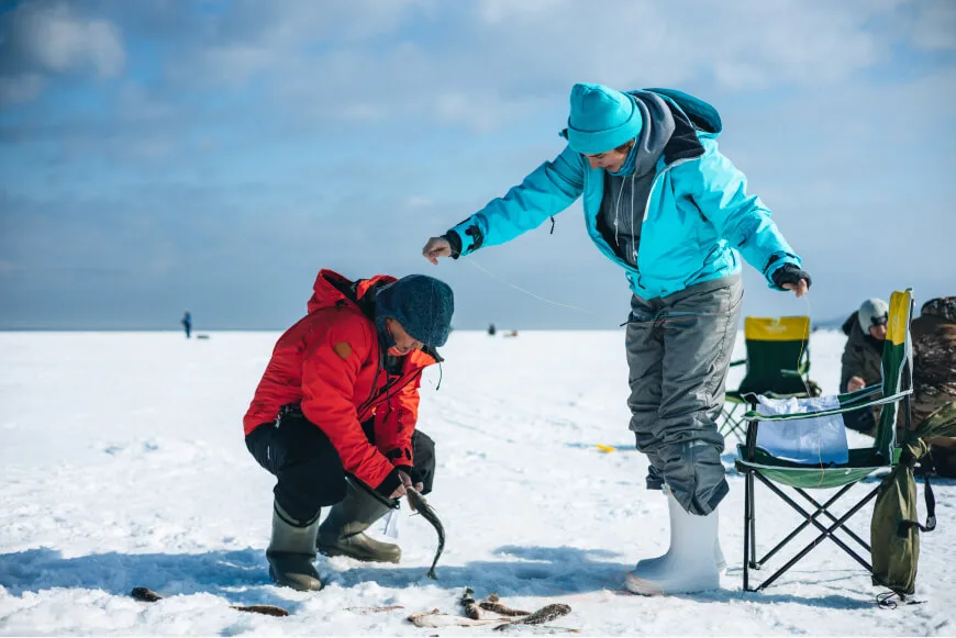 зимняя рыбалка