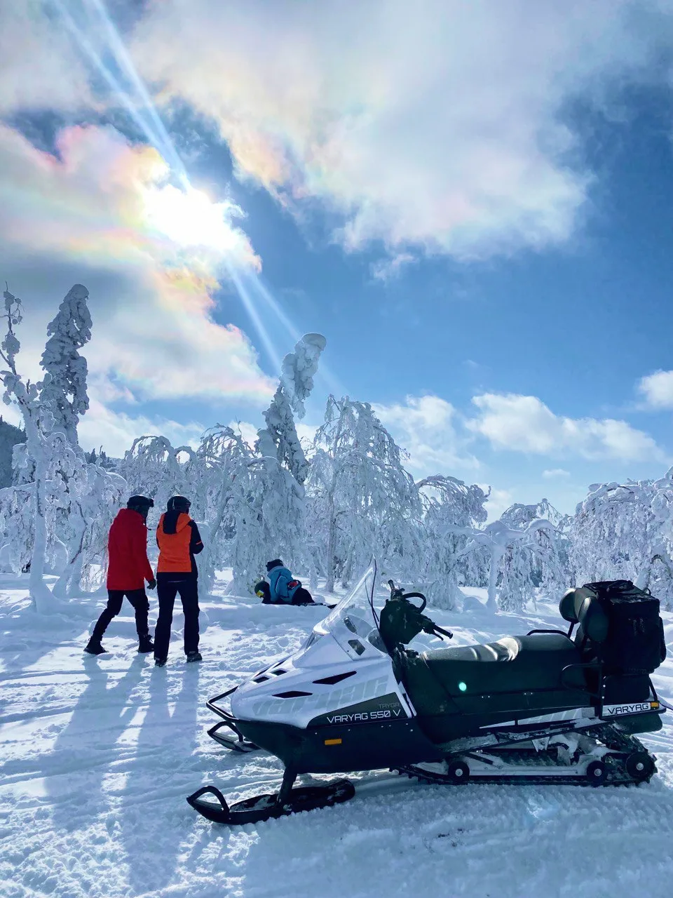 снегоходы на Сахалине