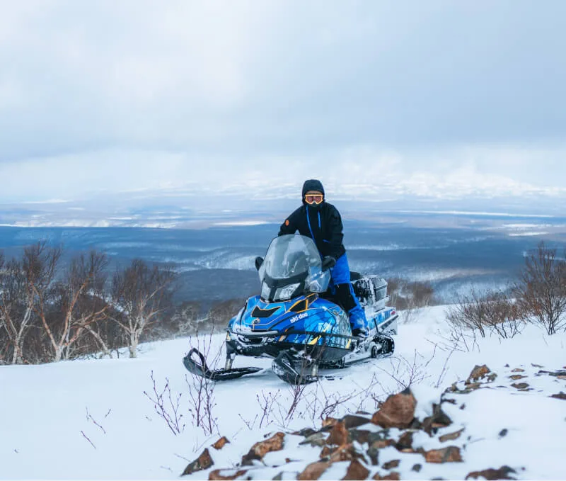 Снегоходное сафари на Мицульский хребет и японские тоннели — фото 03, экскурсия АМИСТ