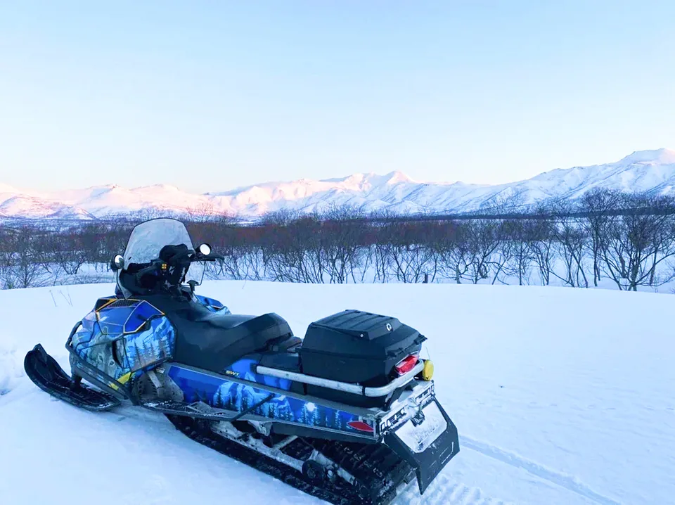 снегоходы на Сахалине
