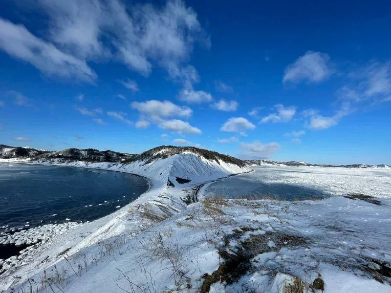 Мыс Евстафия Сахалин зима экскурсия