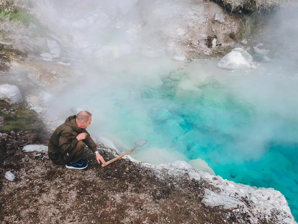 вулкан Баранского остров Итуруп