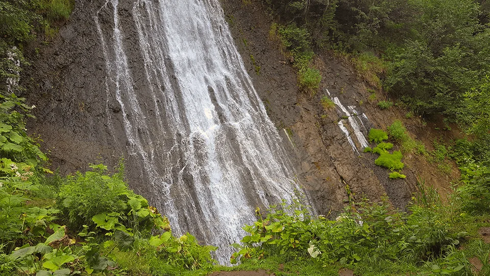 Клоковский водопад на о.Сахалин