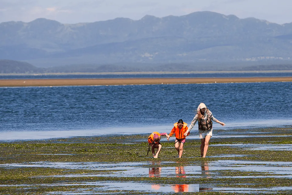 Лагуна Буссе на о.Сахалин