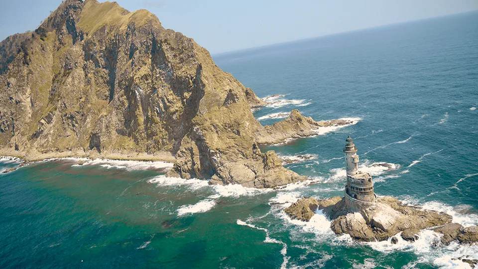 Маяк Анива на о.Сахалин