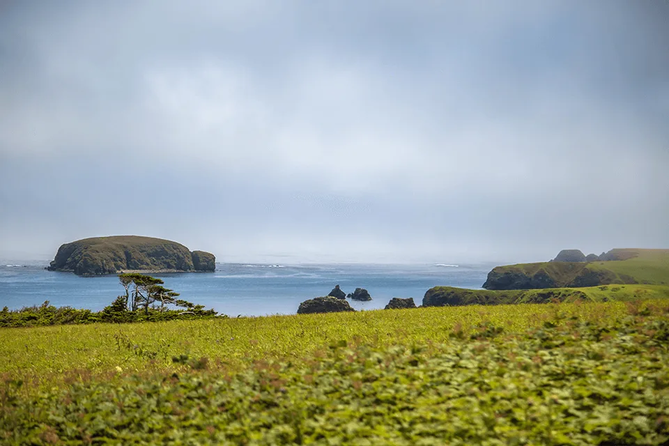 мыс Край Света. о.Шикотан