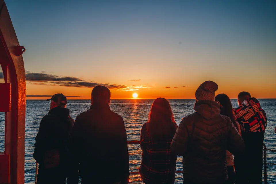 Закат на Кунашире