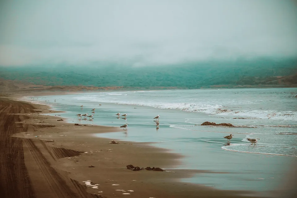 Зеркальный пляж, Итуруп