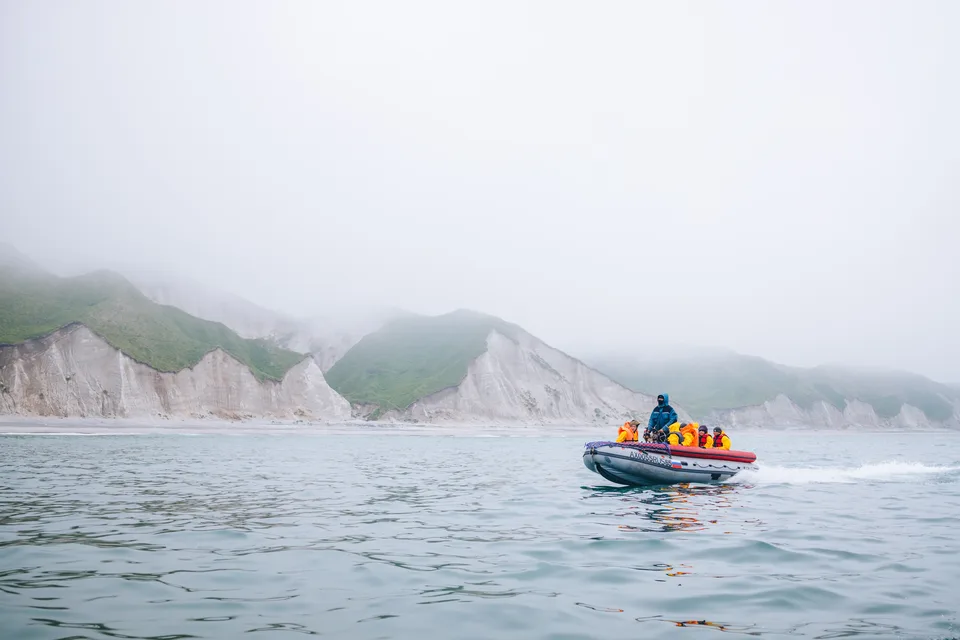 Белые скалы, Итуруп