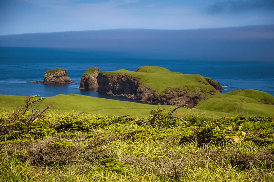 Курильские острова — пейзаж