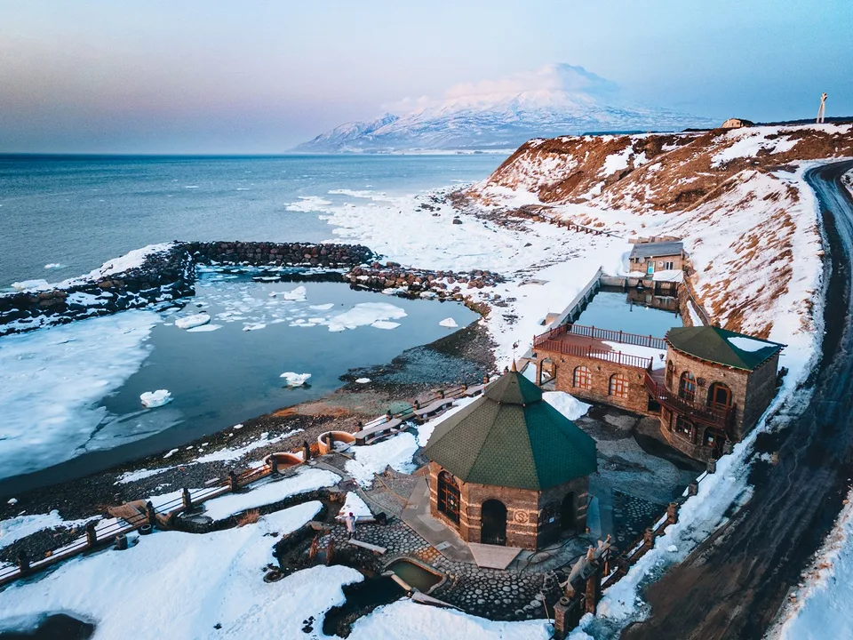 Термальные источники Ванночки Итуруп