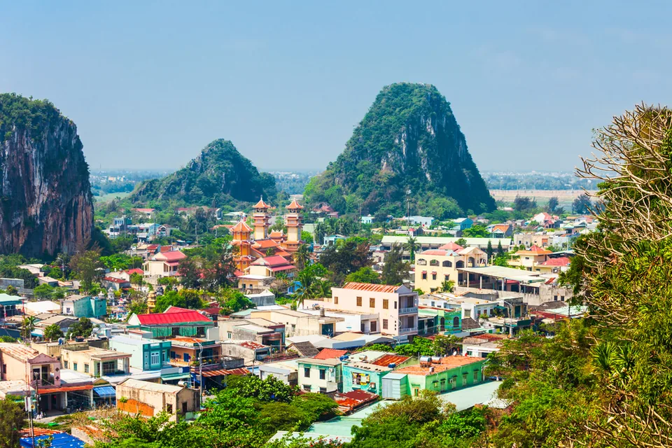 Традиционная вьетнамская деревня в окрестностях Дананга