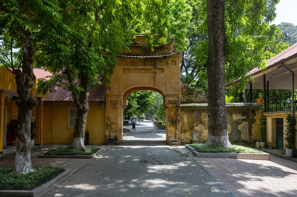 Императорская цитадель Тханг Лонг в Ханое, Вьетнам